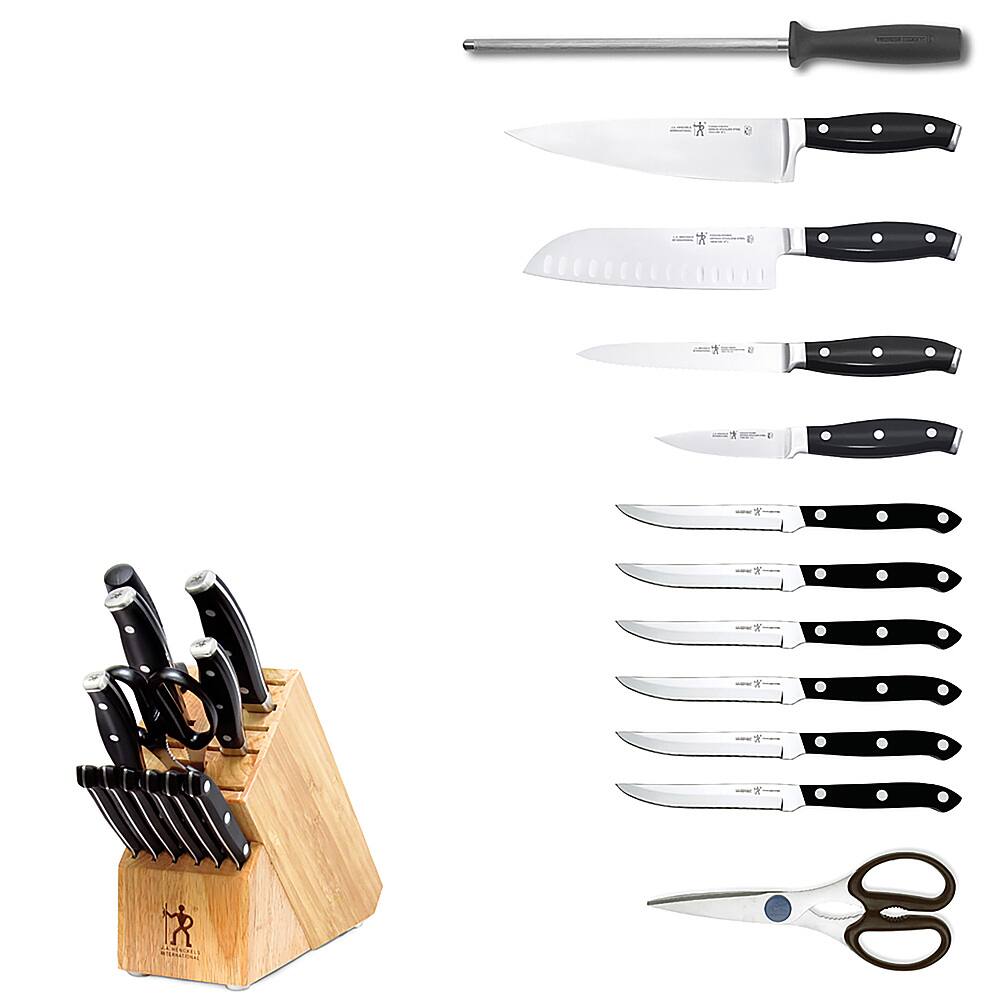 Alt View 11. Henckels - Henckels Forged Premio 13-pc Knife Block Set - Brown.
