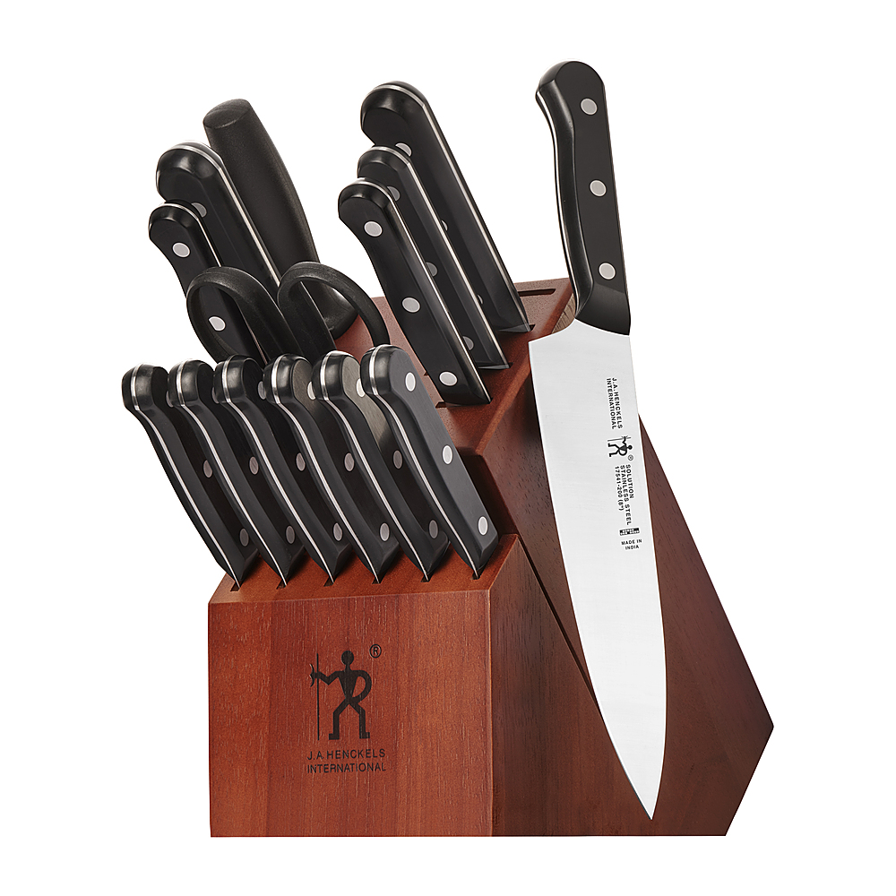 KitchenAid Classic 15-Piece Block Set with Built-in Knife