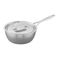 Demeyere - Industry 5-Ply 2-qt Stainless Steel Saucier - Silver - Angle_Zoom