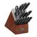 Alt View 11. Henckels - Definition 14-pc Self-Sharpening Block Set - Brown.