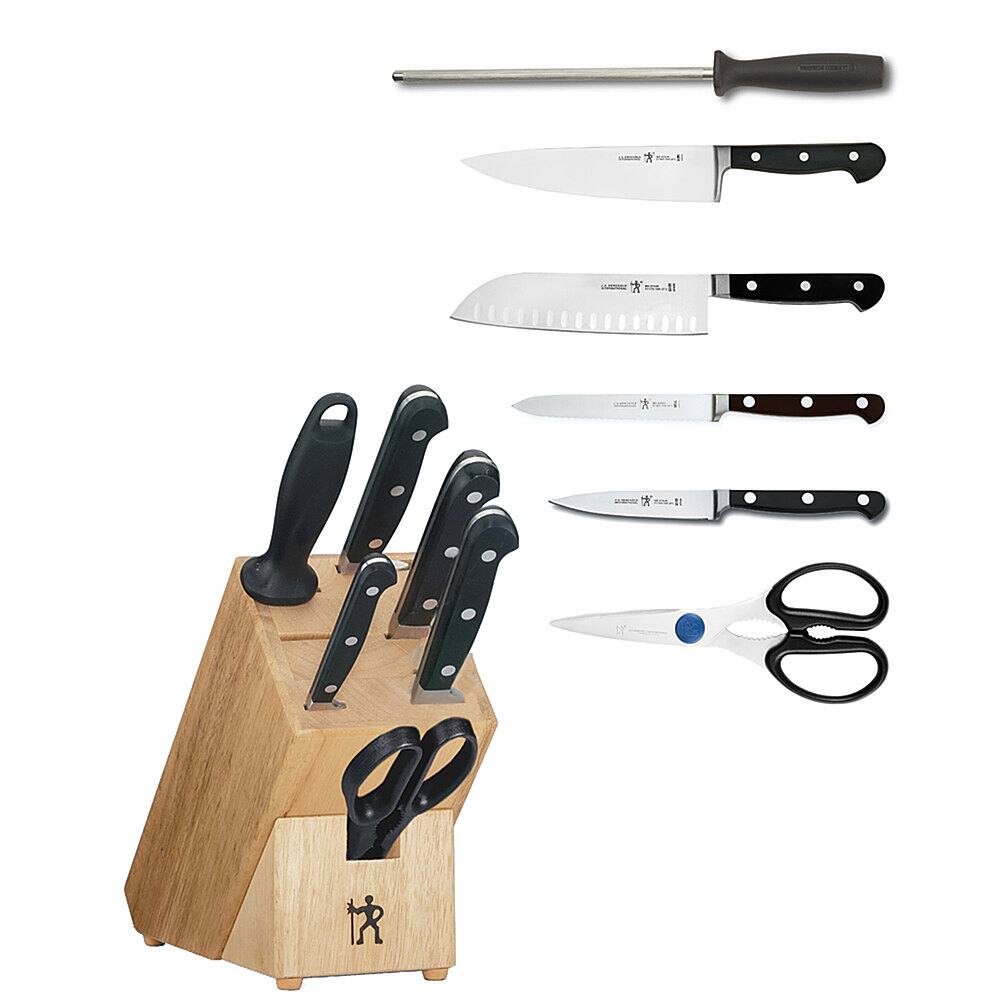 Alt View 11. Henckels - Henckels CLASSIC 7-pc Knife Block Set - Brown.