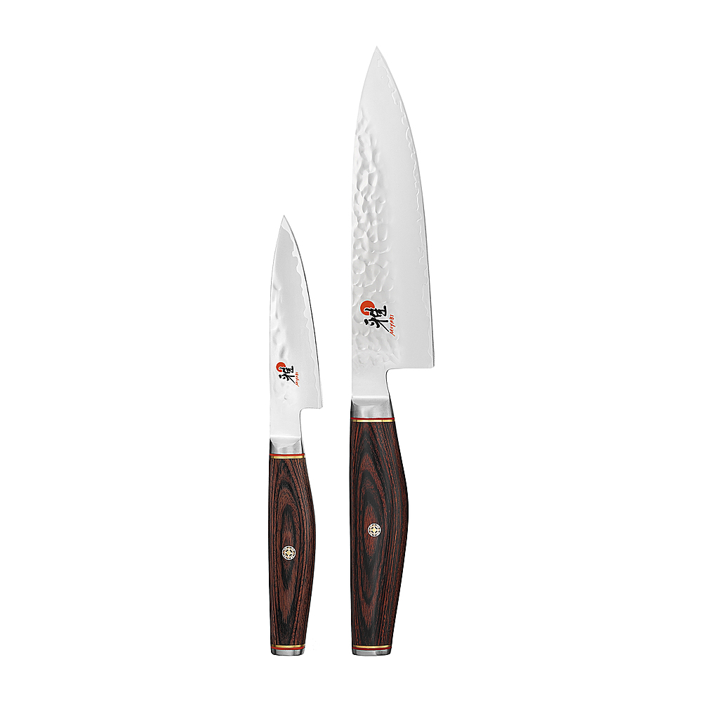 Angle View: Miyabi - Artisan 2-pc Knife Set - Stainless Steel