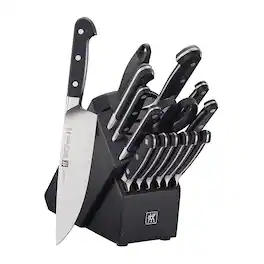 ZWILLING - Pro 16-pc Knife Block Set - Black