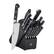 Angle. ZWILLING - Pro 16-pc Knife Block Set - Black.