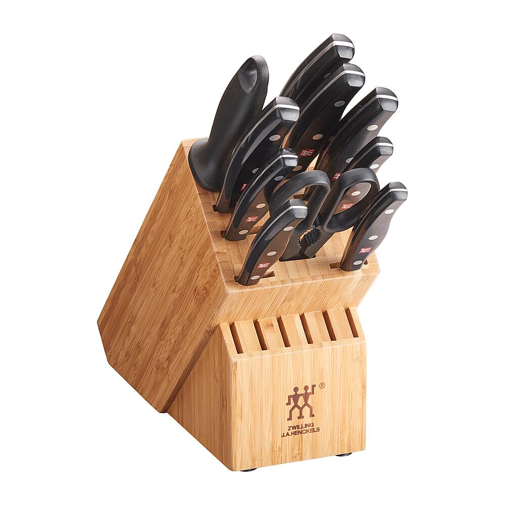 Alt View 11. ZWILLING - Henckels TWIN Signature 11-pc Knife Block Set - Stainless Steel.