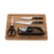 Angle Zoom. ZWILLING - Pro 5-pc Knife & Cutting Board Set - Stainless Steel.