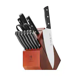 Henckels - Dynamic 12-pc Knife Block Set - Brown