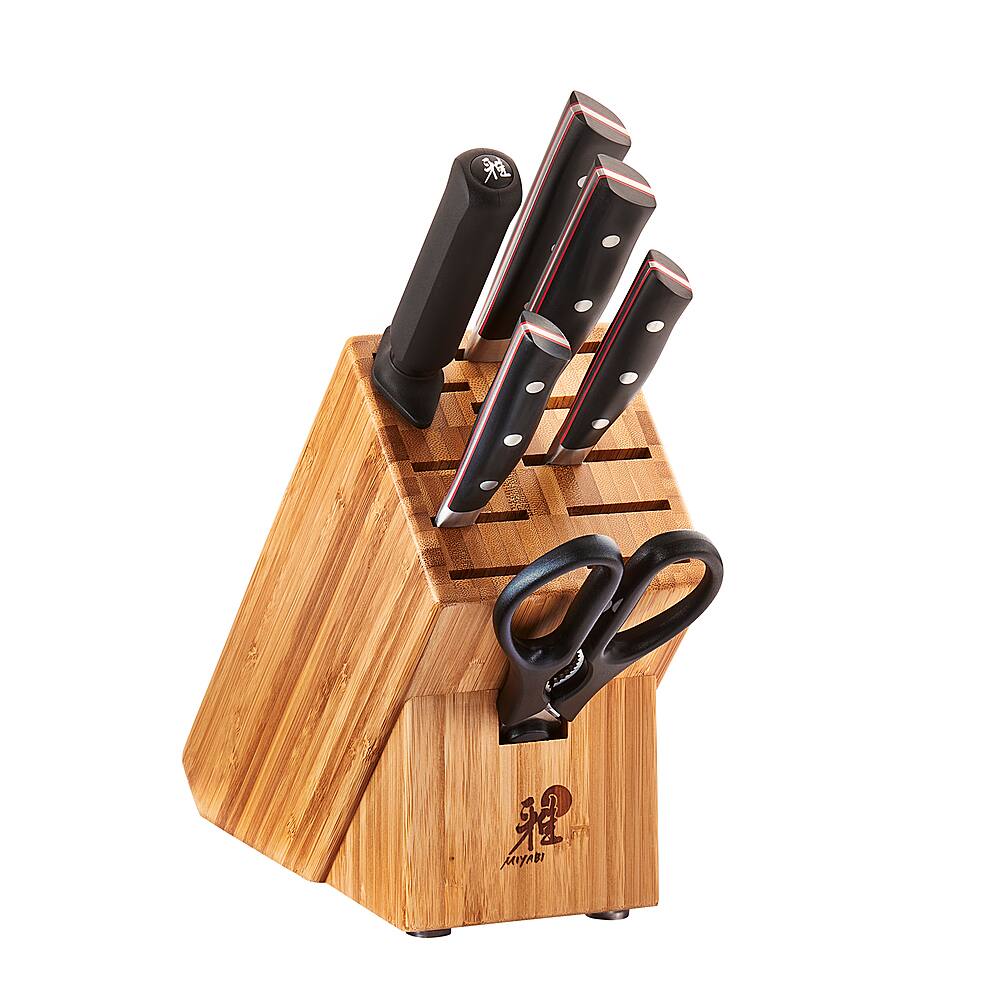Alt View 11. Miyabi - Evolution 7-pc Knife Block Set - Brown.