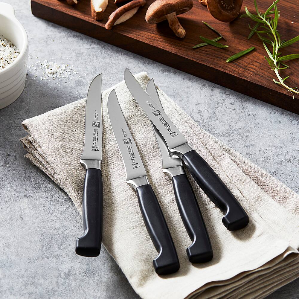 Alt View 11. ZWILLING - Henckels Four Star 4-pc Steak Knife Set - Stainless Steel.