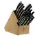 Angle. ZWILLING - Henckels TWIN Signature 19-pc Knife Block Set - Stainless Steel.