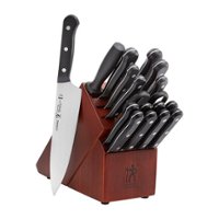 Henckels - Solution 18-pc Knife Block Set - Brown - Angle_Zoom