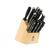 Angle. Henckels - Henckels Forged Premio 17-pc Knife Block Set - Brown.