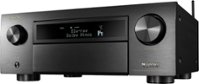 Denon - AVR-X6700H (140W X 11) 11.2-Ch. with HEOS and Dolby Atmos 8K Ultra HD HDR Compatible AV Home Theater Receiver with Alexa - Black - Front_Zoom