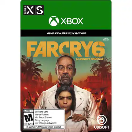 Front. Ubisoft - Far Cry 6. - M (Mature 17+)