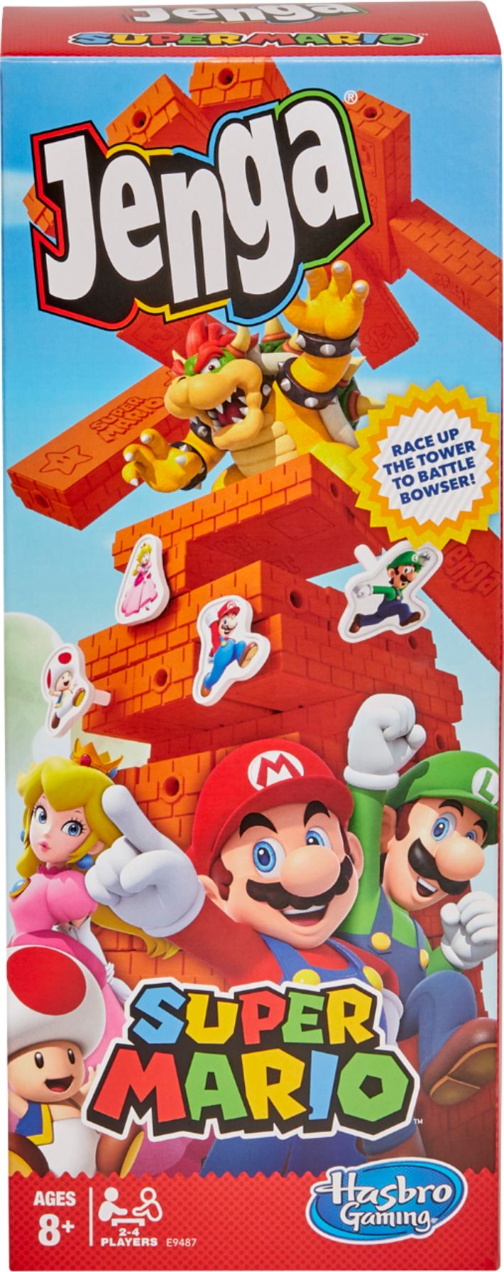 Nintendo Super Mario Anniversary Monopoly Jenga