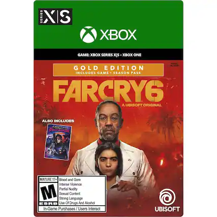 Front. Ubisoft - Far Cry 6. - M (Mature 17+)