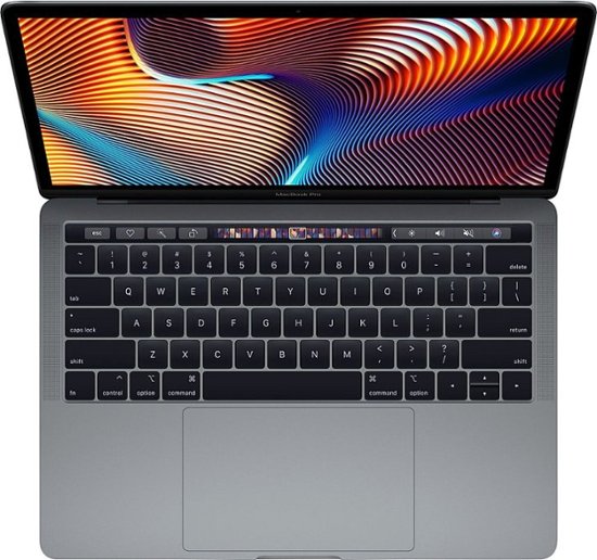 Front Zoom. Apple - MacBook Pro 13.3" Refurbished Laptop - Intel Core i5 (I5-8279U) Processor - 8GB Memory - 256GB SSD (2019 Model) - Space Gray.