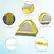 Alt View 13. Wakeman - 2-Person Dome Tent- Rain Fly & Carry Bag- Easy Set Up-Great for Camping & Music Festivals - Yellow.