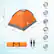 Alt View 12. Wakeman - 2-Person Dome Tent- Rain Fly & Carry Bag- Easy Set Up-Great for Camping & Music Festivals - Orange.