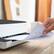 Alt View 21. HP - Envy 6075 Wireless All In One Inkjet Printer with 2 years of HP Instant Ink - White.