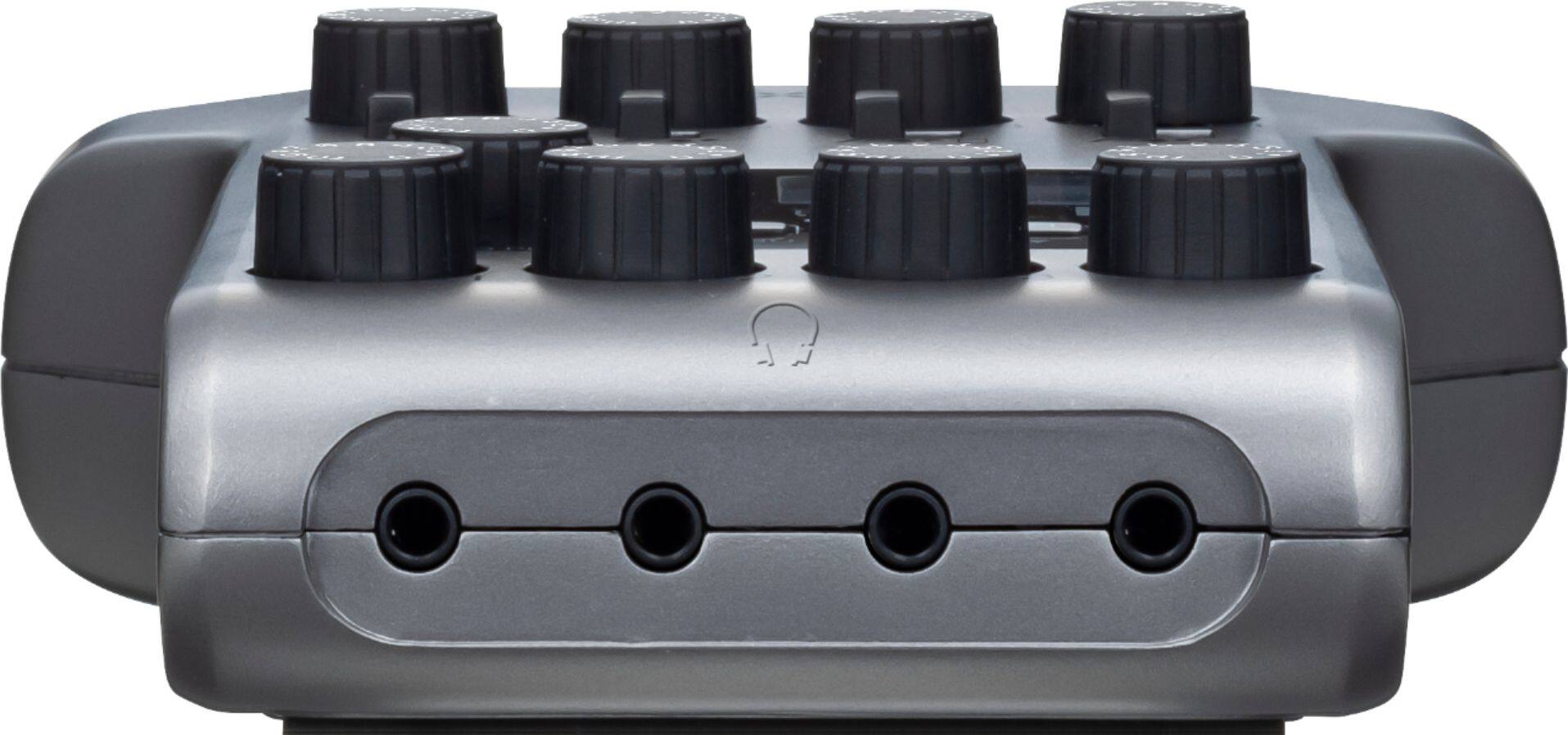 Alt View 13. Zoom - PodTrak P4 Podcast Recorder - Gray.