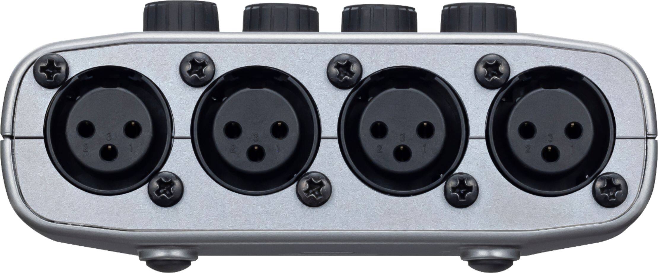 Alt View 14. Zoom - PodTrak P4 Podcast Recorder - Gray.