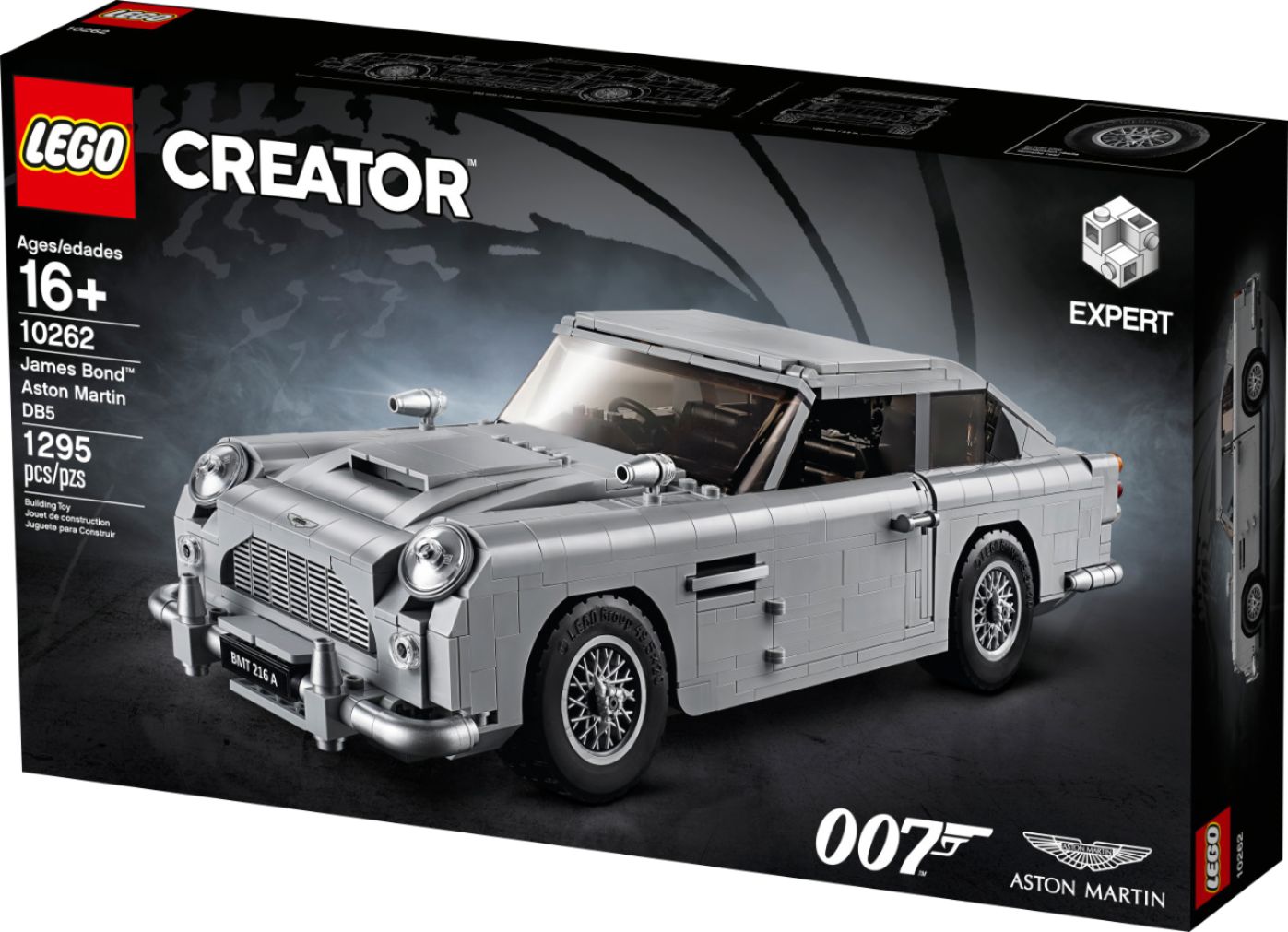 Angle View: LEGO - Creator Expert James Bond Aston Martin DB5 10262