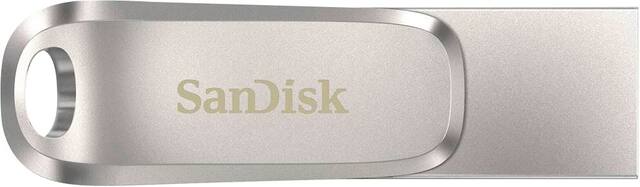 SANDISK - Ultra Dual Drive Luxe 1TB USB 3.1, USB Type-C Flash Drive - Silver