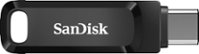 SanDisk - Ultra Dual Drive Go 256GB USB Type-A/USB Type-C Flash Drive - Black - Front_Zoom