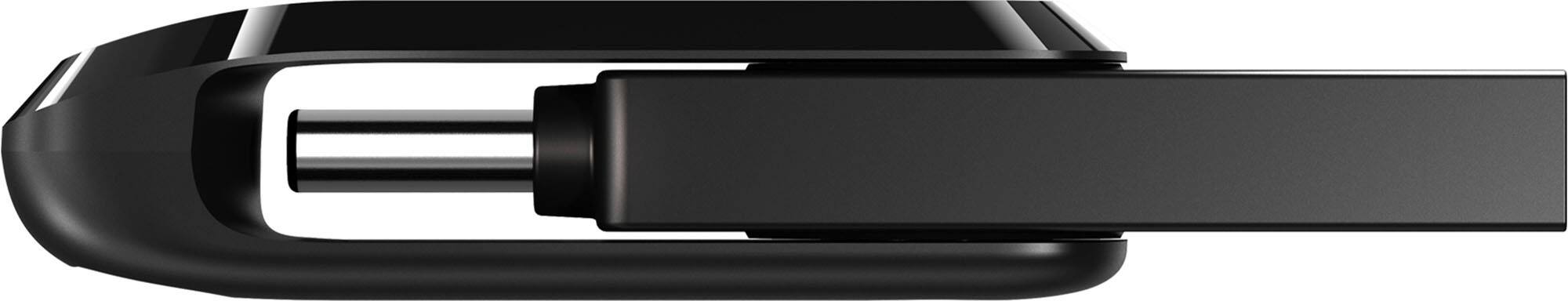 Alt View 12. SanDisk - Ultra Dual Drive Go 256GB USB Type-A/USB Type-C Flash Drive - Black.