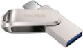 Alt View Zoom 12. SanDisk - Ultra Dual Drive Luxe 256GB USB 3.1, USB Type-C Flash Drive - Silver.