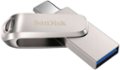 Alt View Zoom 12. SanDisk - Ultra Dual Drive Luxe 512GB USB 3.1, USB Type-C Flash Drive - Silver.