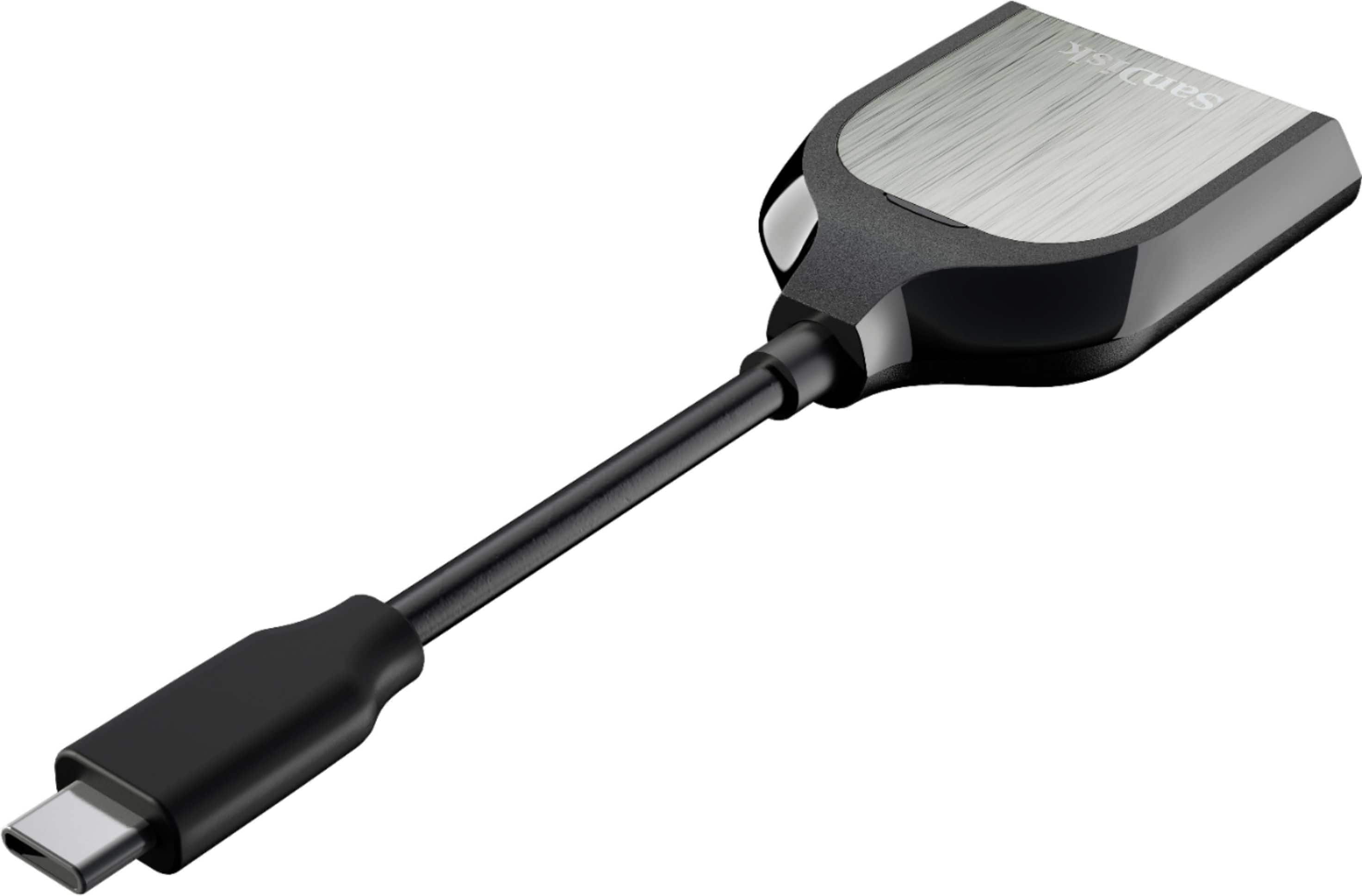 Alt View 11. SanDisk - USB 3.0 SD UHS-II Card Reader - Silver.