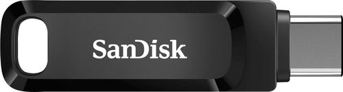 SanDisk - Ultra Dual Drive Go 32GB USB Type-A/USB Type-C Flash Drive - Black