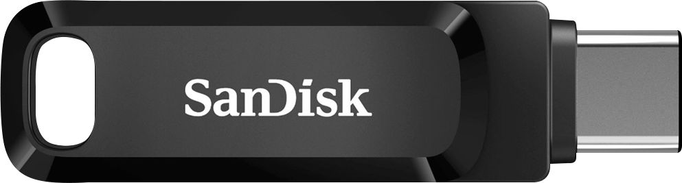 SanDisk 32GB Ultra Dual Drive USB Type-C - USB-C, USB 3.1 -  SDDDC2-032G-G46, Black, Silver