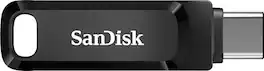SanDisk - Ultra Dual Drive Go 32GB USB Type-A/USB Type-C Flash Drive - Black