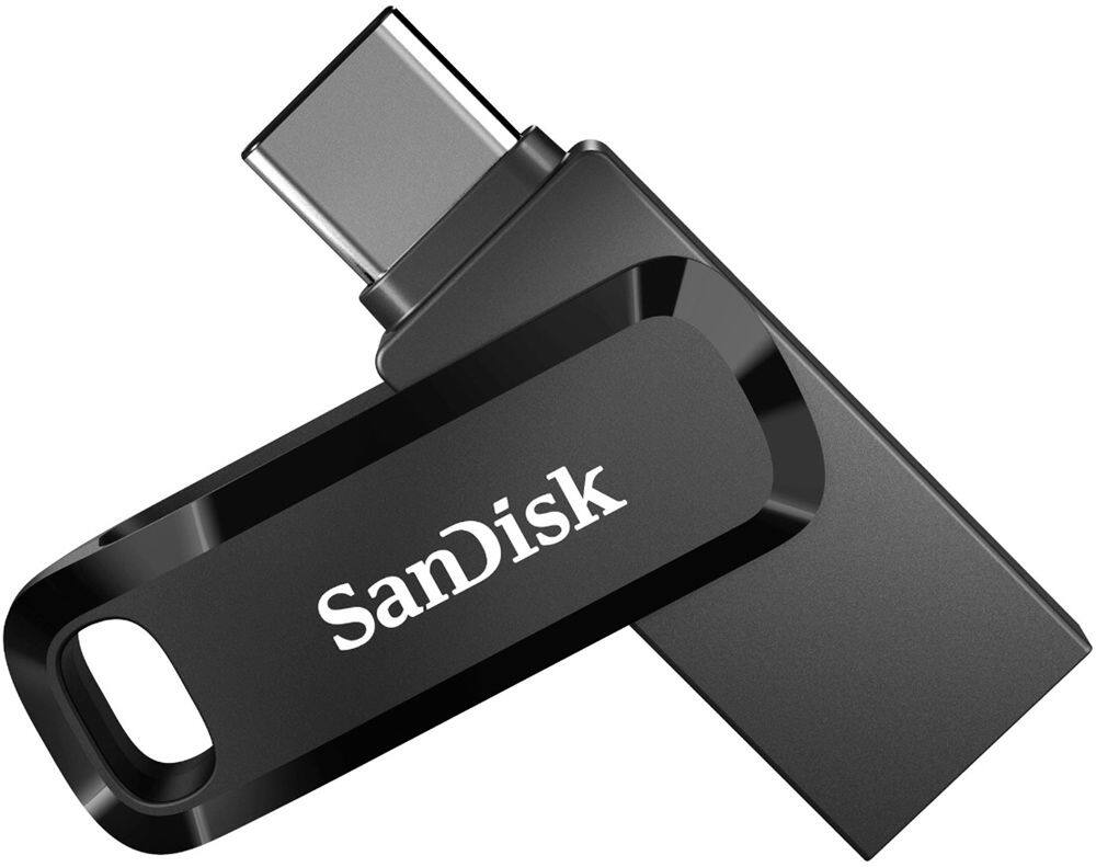 Alt View 11. SanDisk - Ultra Dual Drive Go 32GB USB Type-A/USB Type-C Flash Drive - Black.