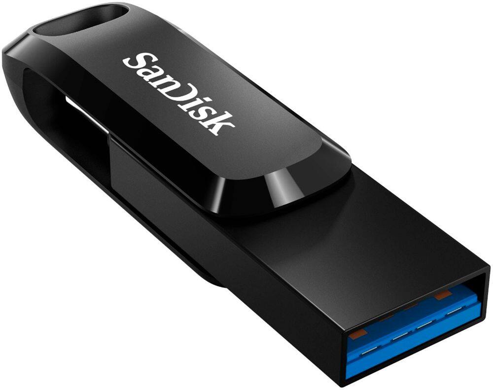Alt View 13. SanDisk - Ultra Dual Drive Go 32GB USB Type-A/USB Type-C Flash Drive - Black.