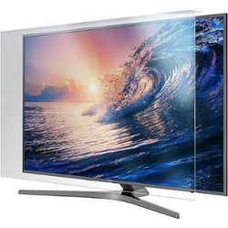 SaharaCase - ZeroDamage 55" TV Screen Protector - Clear - Left_Zoom