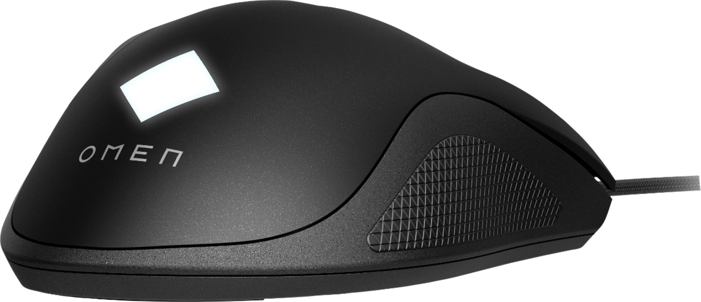 Angle View: HP OMEN - Vector Wired Optical Gaming Mouse with Adjustable Weight - Black