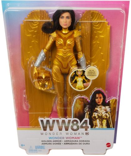 Wonder Woman 1984 Golden Armor Wonder Woman Doll (~12-inch) Light-Up Armor