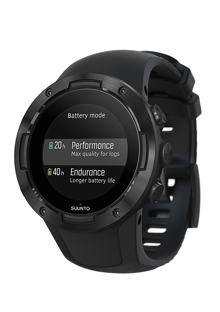 Angle View: SUUNTO - 5 Sports Tracking watch with GPS & Heart Rate - All Black