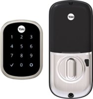 Yale - Assure Lock SL Wi-Fi and App Touchscreen Deadbolt - Satin Nickel - Front_Zoom