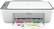 Front. HP - DeskJet 2725 Wireless All-In-One Instant Ink Ready Inkjet Printer - White.