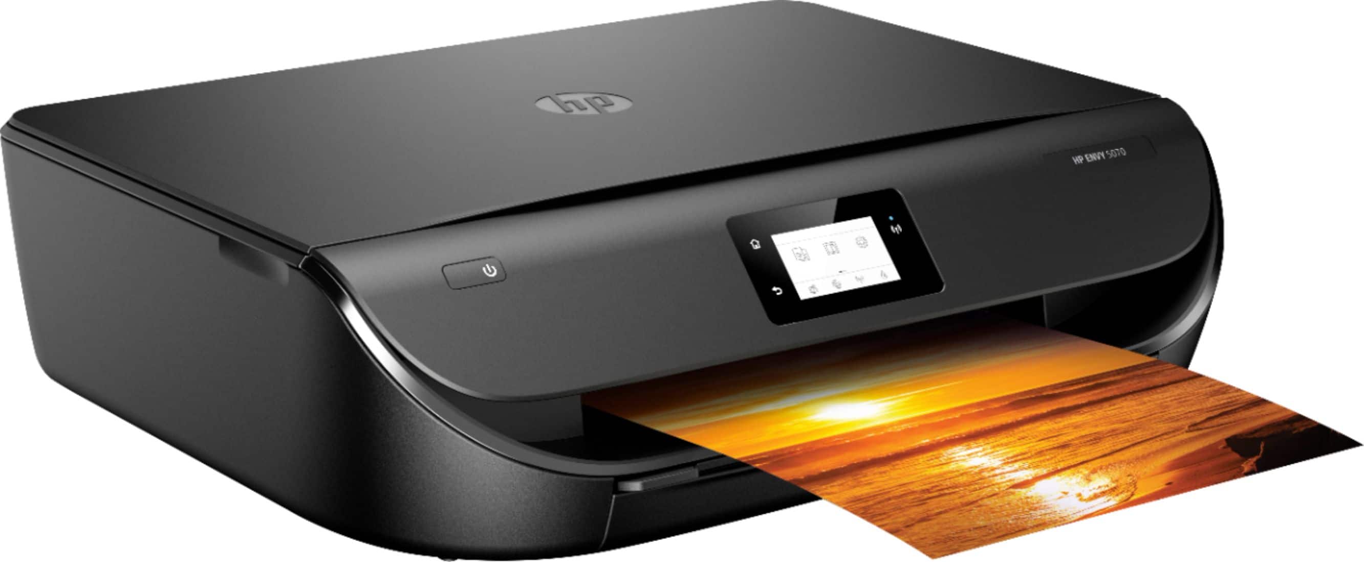Alt View 15. HP - ENVY 5070 Wireless All-In-One Instant Ink Ready Inkjet Printer - Black.