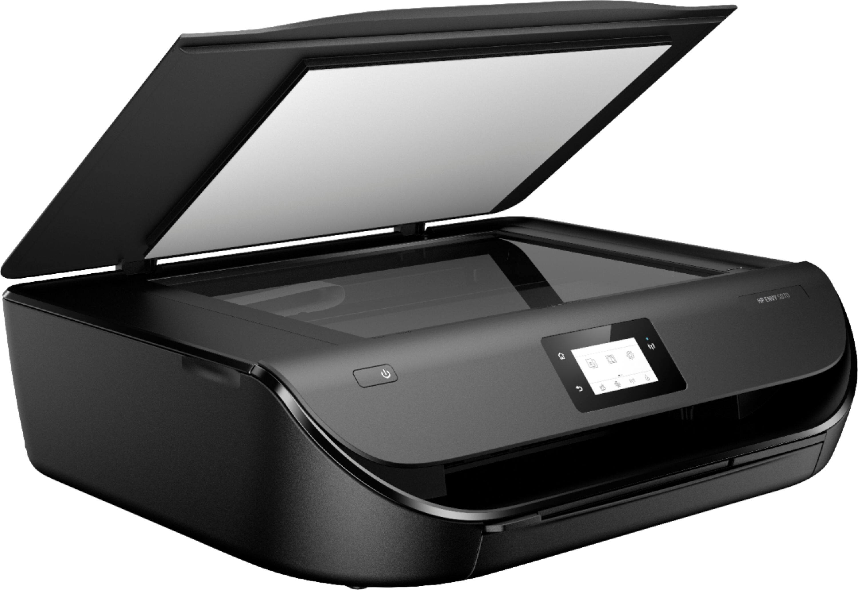 Alt View 18. HP - ENVY 5070 Wireless All-In-One Instant Ink Ready Inkjet Printer - Black.