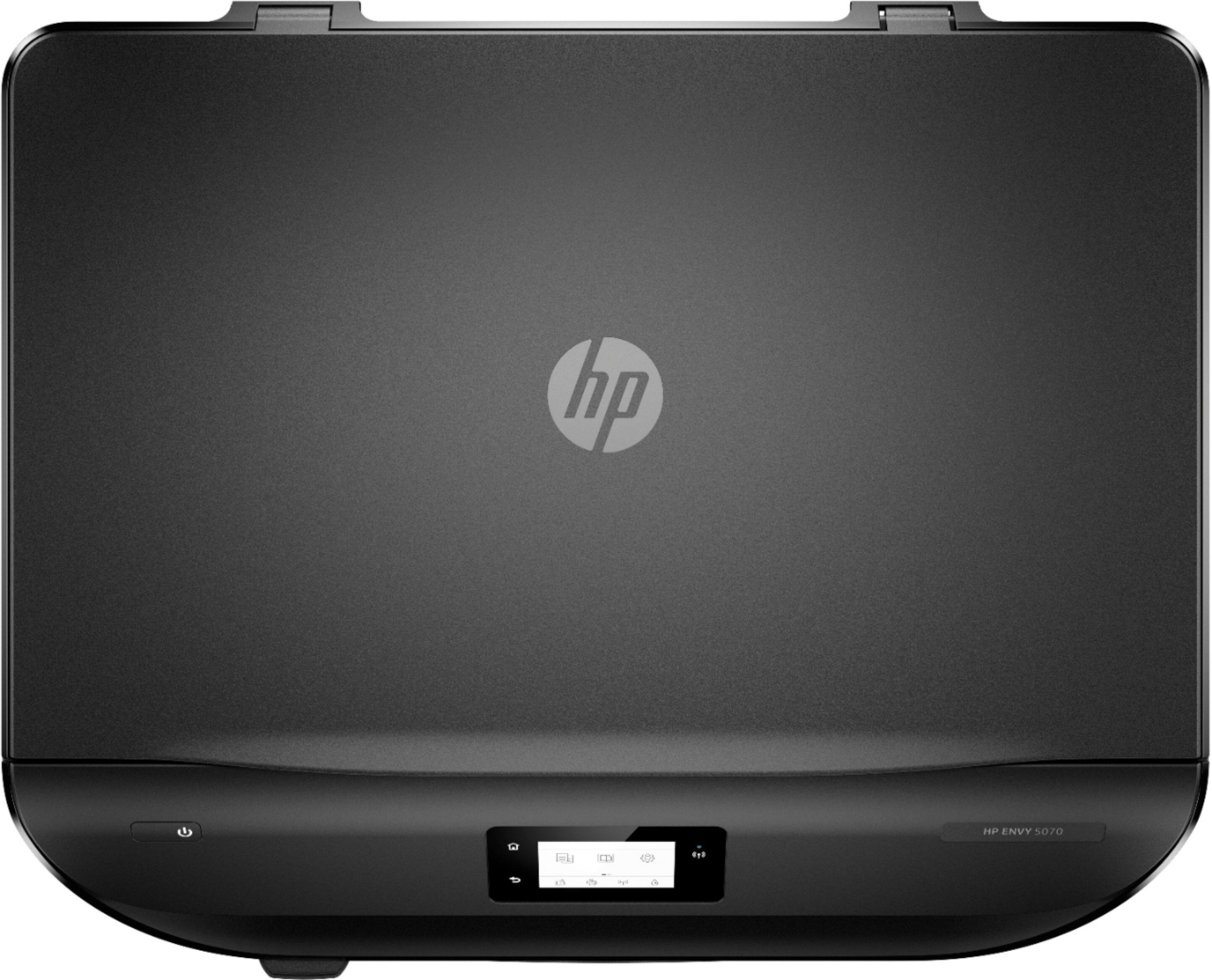 Alt View 19. HP - ENVY 5070 Wireless All-In-One Instant Ink Ready Inkjet Printer - Black.