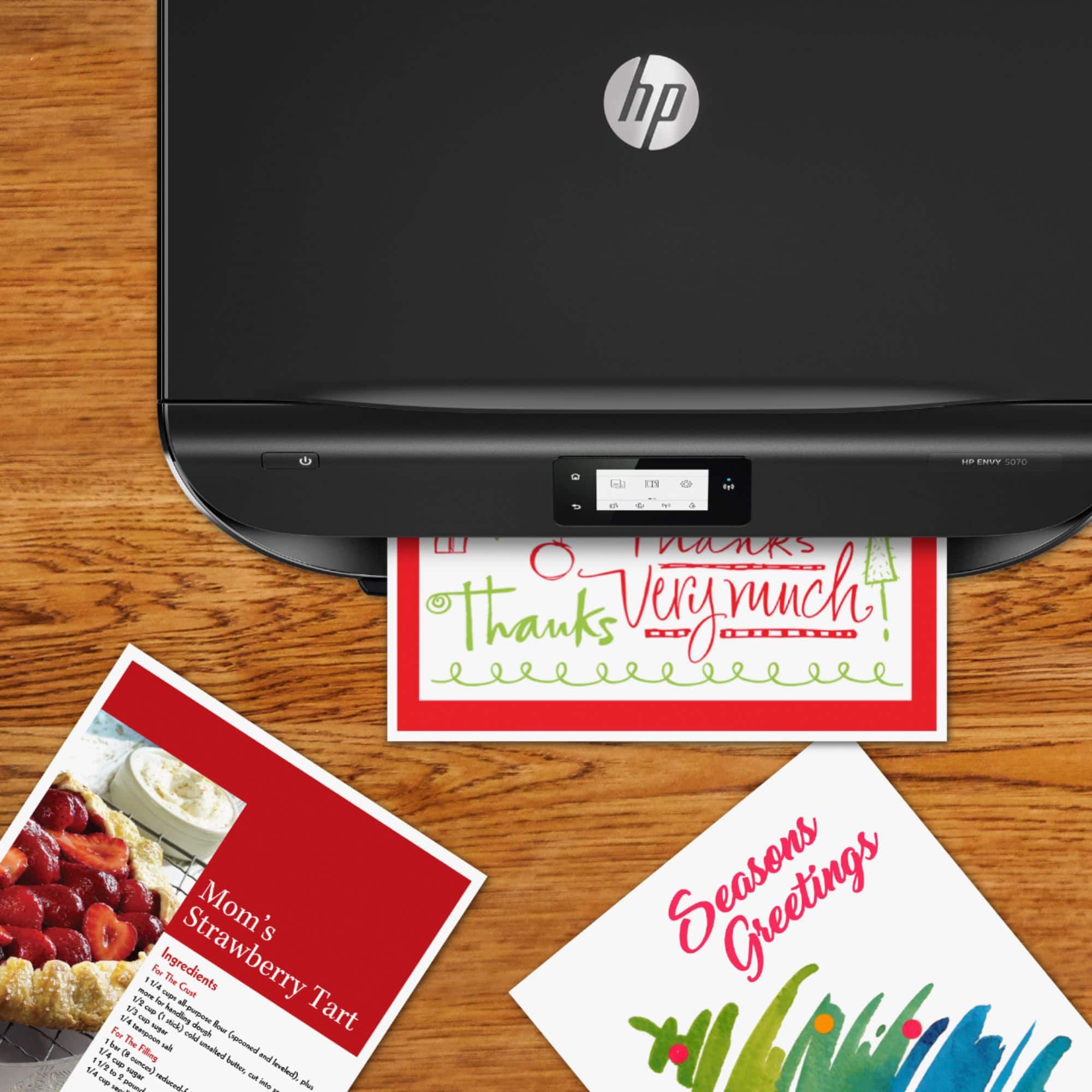 Alt View 21. HP - ENVY 5070 Wireless All-In-One Instant Ink Ready Inkjet Printer - Black.
