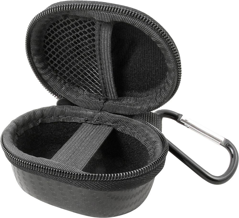 Alt View 11. CASEMATIX - Hard Shell Carrying Case and Charging Cable Combo for Samsung Galaxy Buds - Black.