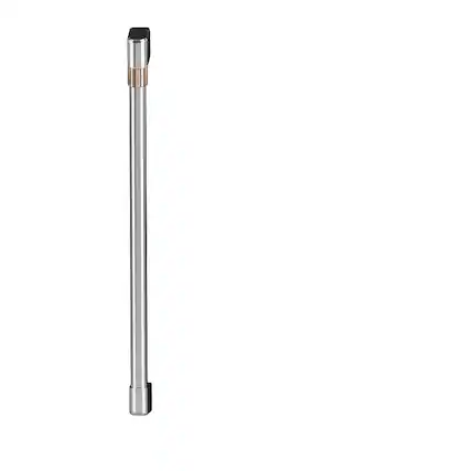Front. Café - Undercounter Refrigeration Handle Kit - Brushed Stainless Steel.